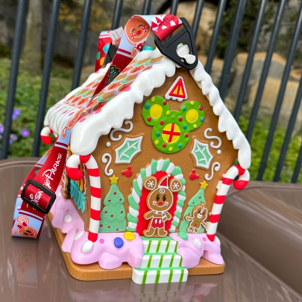 Disney Gingerbread House Holiday Decoration / popcorn bucket